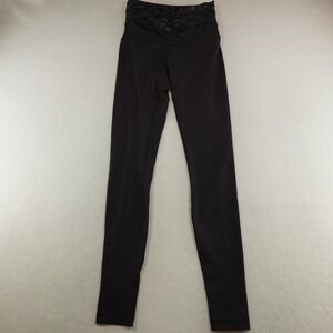Lululemon Astro Pant 31" Womens 6 Black Gray Camo Yoga Workout Athletic